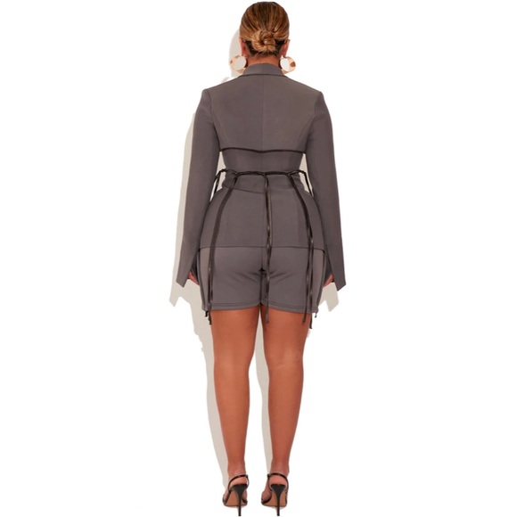 COPY - ETAIN LOOPHOLE BLAZER SET - Picture 5 of 7